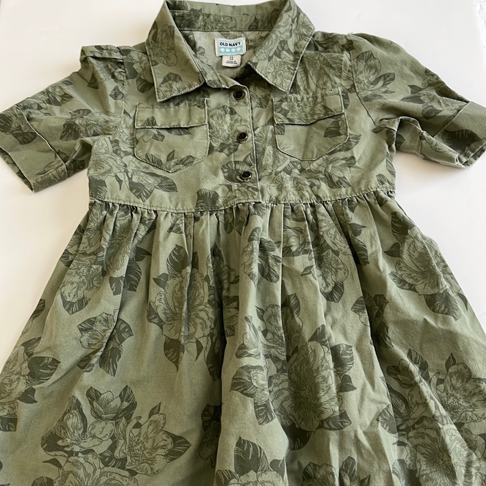 Old Navy green dress size 4T